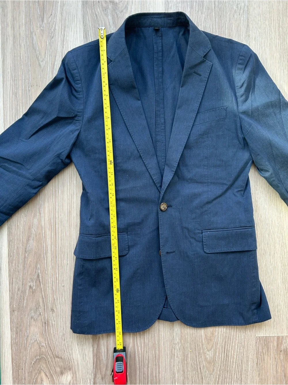 J. Crew Ludlow Slim Fit Navy Unstructured Cotton 2-Piece Suit